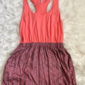 Coral Summer Dress